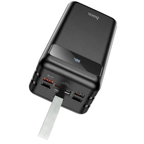 Power Bank HOCO J86B 60000mAh 4USB/1Type-C, 22.5W/3A Black 216-00189 фото