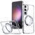 Чехол TPU+PC Aura Fold для Samsung Galaxy S24 FE Transparent 555-02600 фото