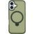 Чохол TPU+PC Metal Buttons with MagSafe Colorful HQ Ring для iPhone 16 (6.1") Green 555-00632 фото