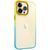 Чехол TPU+PC Fresh sip series для Apple iPhone 14 Pro Max (6.7") Бирюзовый / Оранжевый 777-06682 фото