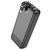 Power Bank Hoco J114A Charger 20000mAh 2A (with cable Lightning, Micro, Type-C) Black 216-00150 фото