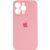 Силиконовый чехол с закрытой камерой для iPhone 16 Pro Max Grapefruit 666-01311 фото