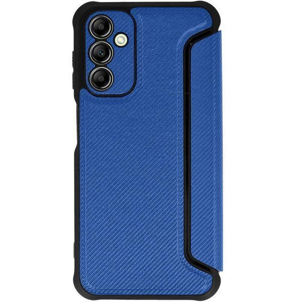 Шкіряний чохол-книжка GETMAN Razor (PU) для Samsung Galaxy A24 4G Blue 777-07681 фото