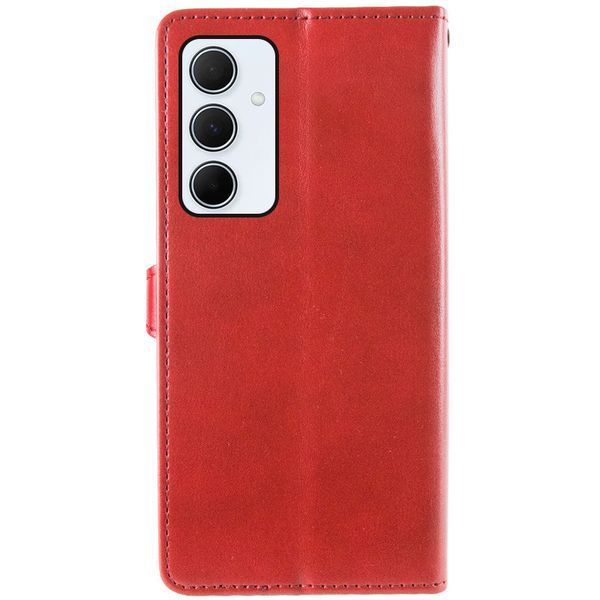 Кожаный чехол-книжка GETMAN Gallant (PU) для Samsung Galaxy S24 Red 777-06282 фото