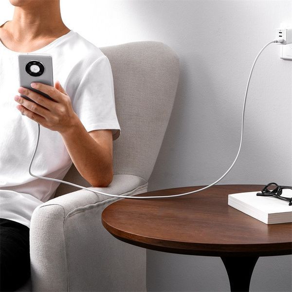 Кабель Baseus Superior Series Fast Charging Data Cable USB to Type-C 100W 1.5m Moon White P10320102214-02 фото