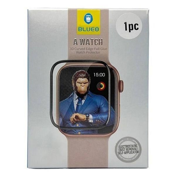 Полімерна 3D плівка Blueo High-Molecule для Apple Watch 7/8/9 41mm (+ аплікатор) 777-08493 фото