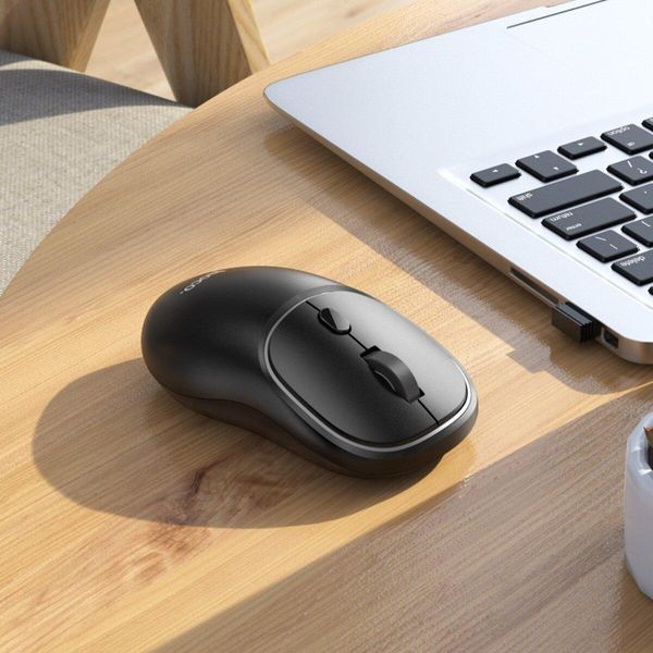 Маніпулятор миша HOCO GM25 Royal dual-mode business wireless mouse Dark Night Black 656-03229 фото