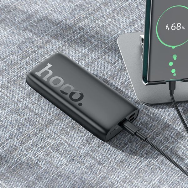 Портативный аккумулятор Hoco J122A Respect 20000mAh 22.5W+PD20W Черный 216-00088 фото