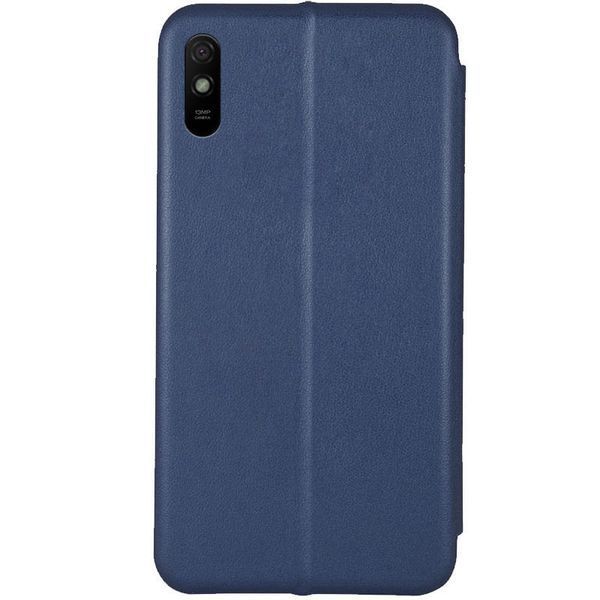 Шкіряний чохол-книжка Classy для Xiaomi Redmi 9A Navy Blue 777-05975 фото