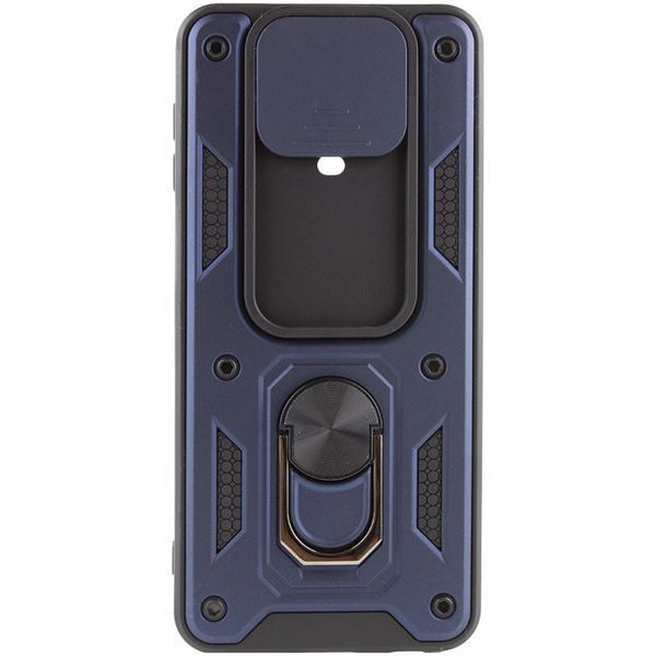 Ударопрочный чехол Camshield Serge Ring для Xiaomi Redmi Note 9s / Note 9 Pro / 9 Pro Max Blue 777-04668 фото