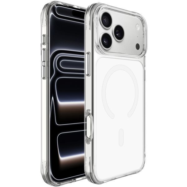Чохол TPU+PC Space Pure Color with Magnetic Fit для Apple iPhone 17 Pro / 18 Pro (6.3") White ILSO-00000088008-1 фото