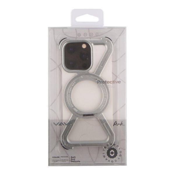 Чохол Titanium ArmorX Mag для iPhone 15 Pro Silver 214-03314 фото