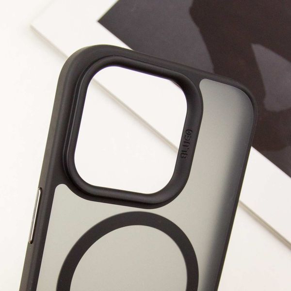 TPU+PC чохол Blueo Skin Friendly Frosted with MagSafe для Apple iPhone 14 Pro (6.1") Black 777-07910 фото
