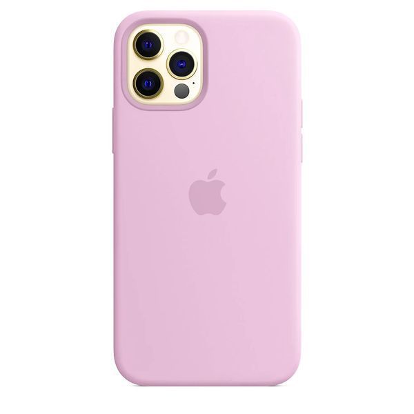 Силиконовый чехол для iPhone 12/12 Pro Light Pink 208-00353 фото