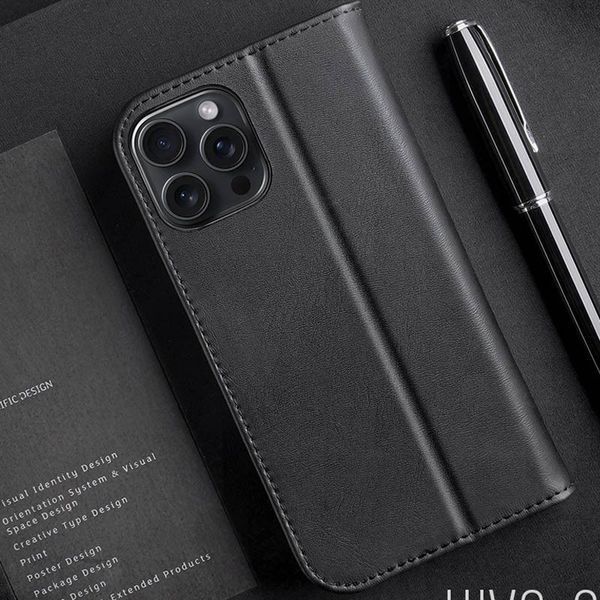 Чохол-книжка Dux Ducis Hivo для iPhone 16 Pro (6.3") Black 555-00585 фото