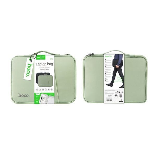 Сумка для ноутбука Hoco GT2 Simple series 12,9" Зеленая 777-01907 фото