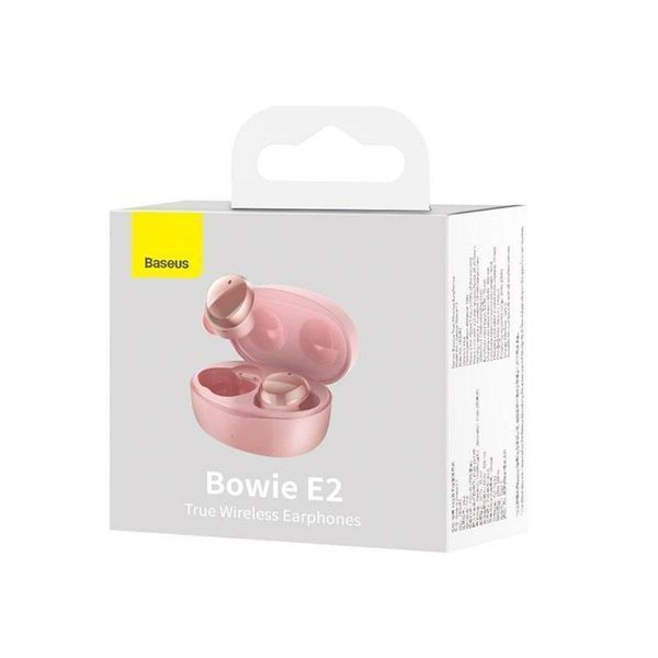Навушники Baseus True Wireless Earphones Bowie E2 Pink 656-00868 фото