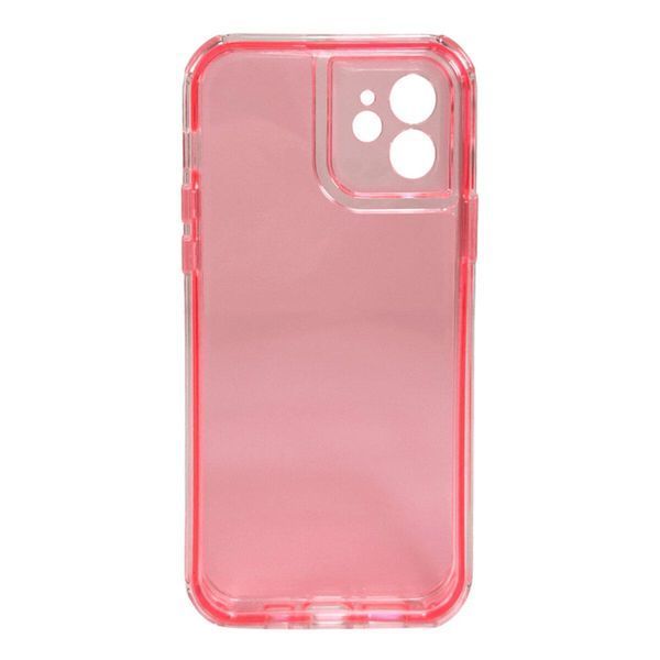 Противоударный чехол для смартфона Space III для iPhone 12 Rose Red 666-01663 фото