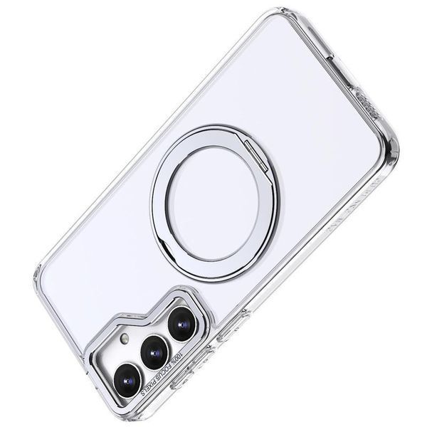 Чехол TPU+PC Aura Fold для Samsung Galaxy S24 FE Transparent 555-02600 фото