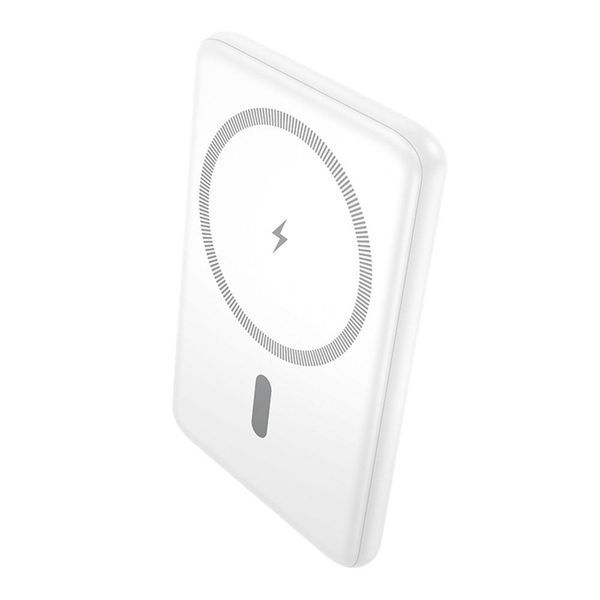 Power Bank Hoco J140A Tony PD20W ultra-thin magnetic 5000mAh Бiлий 656-03297 фото