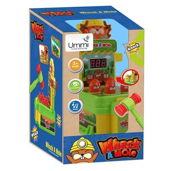 Настольная интерактивная игра Ummi HF-1330A Whack A Mole Electric 656-03377 фото