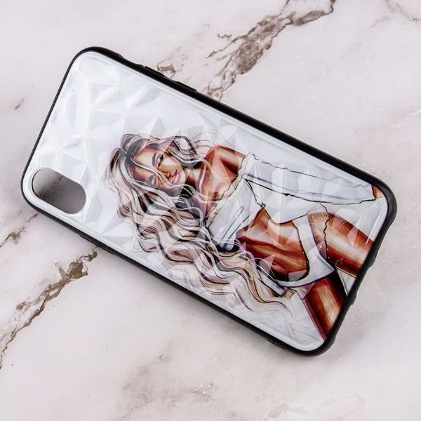 TPU+PC чохол Prisma Ladies для Apple iPhone XR (6.1") White 208-06059 фото