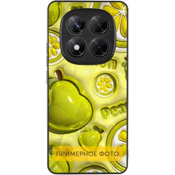 Чехол TPU+PC Prisma Fluffie для Xiaomi Redmi Note 14 4G (Int. version) Lemon 777-03941 фото
