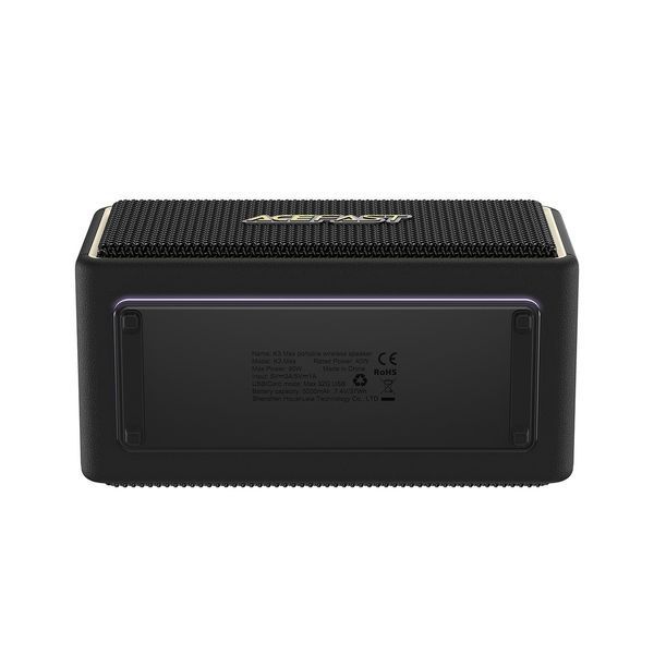Портативная колонка ACEFAST K3 Max portable wireless speaker,40W, IPX6, Black 6974316285038 фото