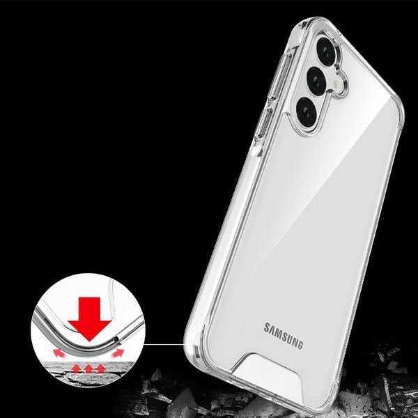 Чохол TPU Space Case transparent для Samsung Galaxy A34 5G Прозорий ILSO-00000064210-1 фото
