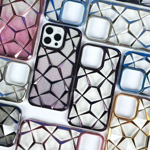 Чехол 3D Diamond для iPhone 14 Pro Max Pink 208-04651 фото