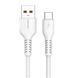 Кабель Denmen D42V USB to Micro-USB Білий 1 м 209-00064 фото 1