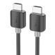 Кабель HOCO US08 HDTV 2.0 male-to-male 4K HD data cable(L=3M) Black 6931474799401 фото 1