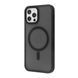 Чохол WAVE Matte Insane Case with Magnetic Ring для iPhone 12/12 Pro Black 656-07783 фото 1