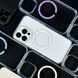 Прозрачный чехол Hard Keep With Magnetic Colored для iPhone 11 White 777-07732 фото 7