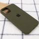 Чохол Silicone Case Full Protective для Apple iPhone 14 Plus (6.7") Dark Olive 555-04032 фото 3