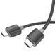 Кабель HOCO US08 HDTV 2.0 male-to-male 4K HD data cable(L=3M) Black 6931474799401 фото 3