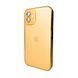 Чехол AG Glass Sapphire Frame MagSafe для iPhone 11 Gold 666-02775 фото 1