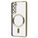 Чохол WAVE Metal Color Case with Magnetic Ring для Samsung Galaxy S22 Gold 656-07941 фото 1