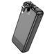 Power Bank Hoco J114A Charger 20000mAh 2A (with cable Lightning, Micro, Type-C) Black 216-00150 фото 1