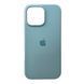 Силіконовий чохол для iPhone 16 Pro Mist Blue 666-01209 фото 1
