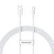 Кабель Baseus Superior Series Fast Charging Data Cable USB to Type-C 100W 1.5m Moon White P10320102214-02 фото 1