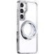 Чехол TPU+PC Aura Fold для Samsung Galaxy S24 FE Transparent 555-02600 фото 3