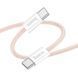 Кабель USB Hoco X104 Source 60W Type-C to Type-C 1m Чорний 209-00339 фото 6
