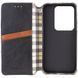 Шкіряний чохол-книжка GETMAN Cubic для Xiaomi Redmi Note 13 5G Чорний 555-01751 фото 3