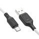 Кабель HOCO X90 Cool silicone charging data cable for Type-C White 6931474788450 фото 3