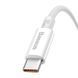 Кабель Baseus Superior Series Fast Charging Data Cable USB to Type-C 100W 1.5m Moon White P10320102214-02 фото 5