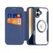 Чохол-книжка Dux Ducis Skin X Pro with MagSafe для iPhone 16 Pure Blue 757-00515 фото 3