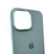 Силіконовий чохол для iPhone 16 Pro Mist Blue 666-01209 фото 5