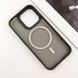 TPU+PC чохол Blueo Skin Friendly Frosted with MagSafe для Apple iPhone 14 Pro (6.1") Black 777-07910 фото 6
