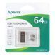 Флеш-накопичувач Apacer USB 2.0 AH112 64GB Red AP64GAH112R-1 фото 2